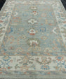 Turkish Oushak Rug 6'2" x 8'8" #17789