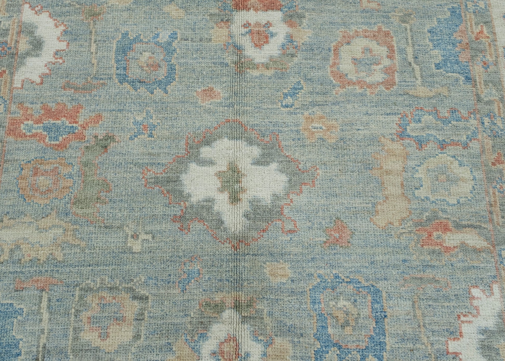 Turkish Oushak Rug 6'2" x 8'8" #17789