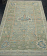 Turkish Oushak Rug 4' x 6' #17827