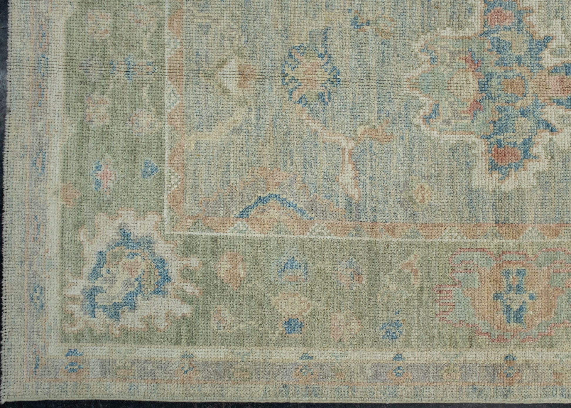 Turkish Oushak Rug 4' x 6' #17827