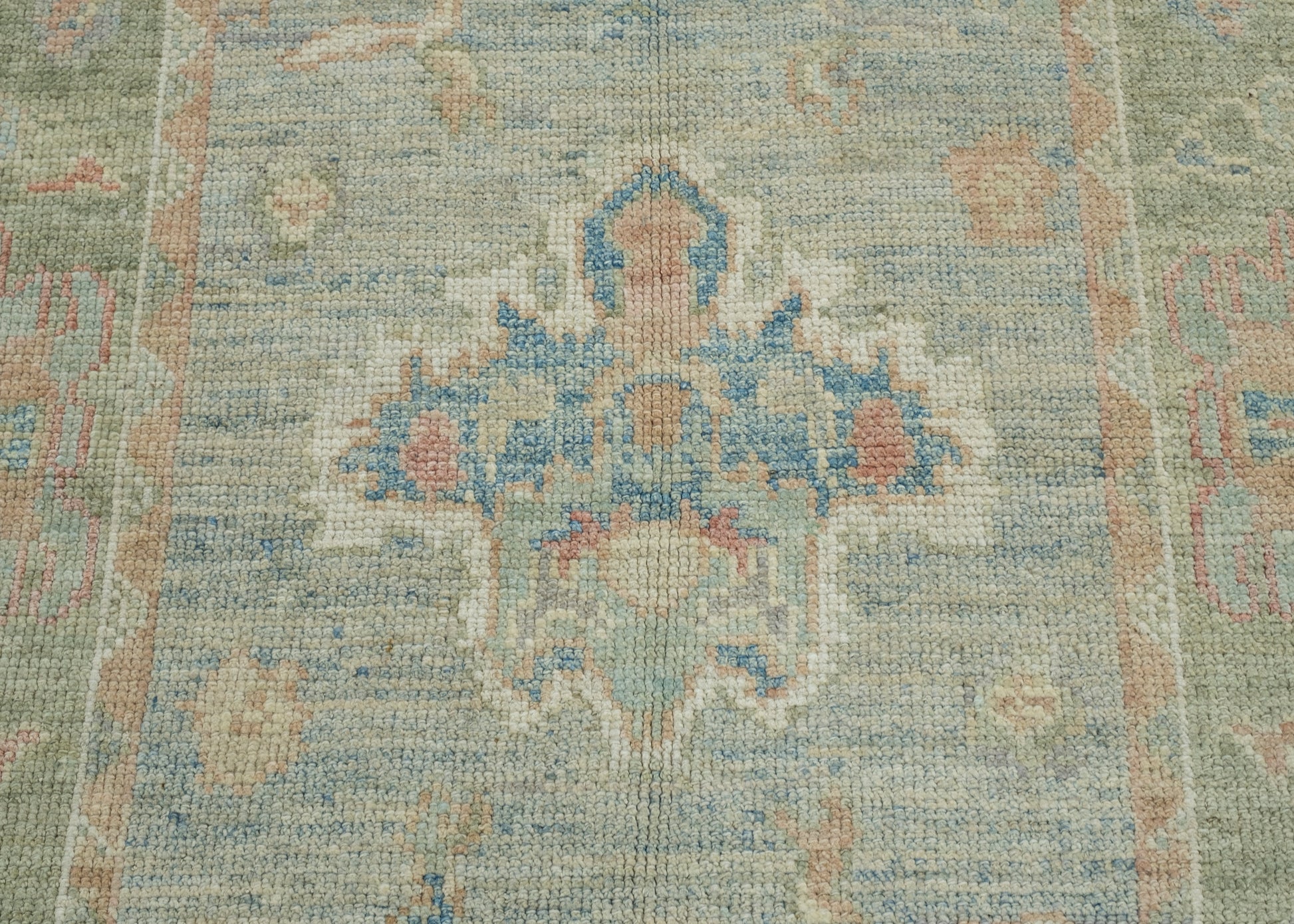 Turkish Oushak Rug 4' x 6' #17827