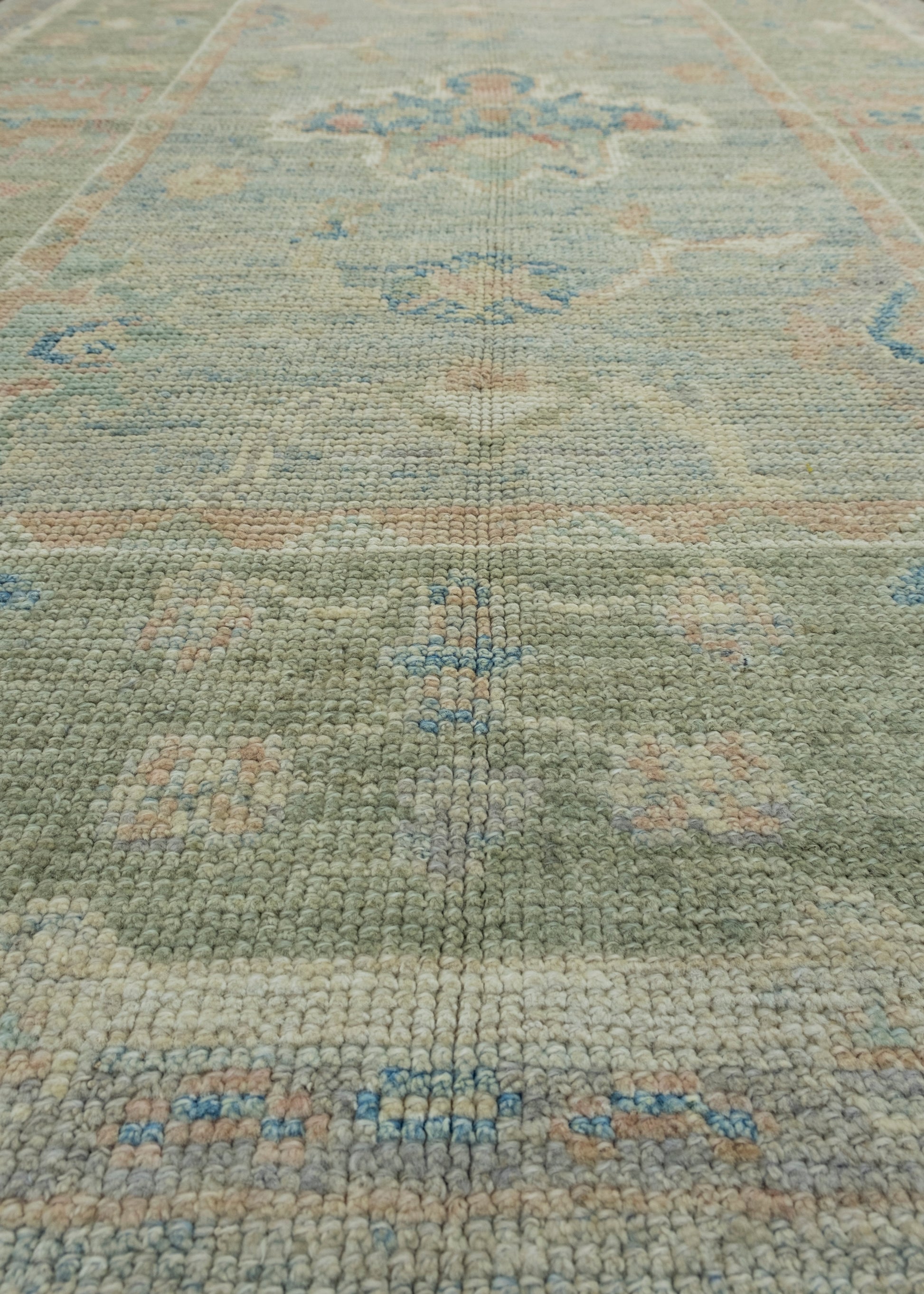Turkish Oushak Rug 4' x 6' #17827