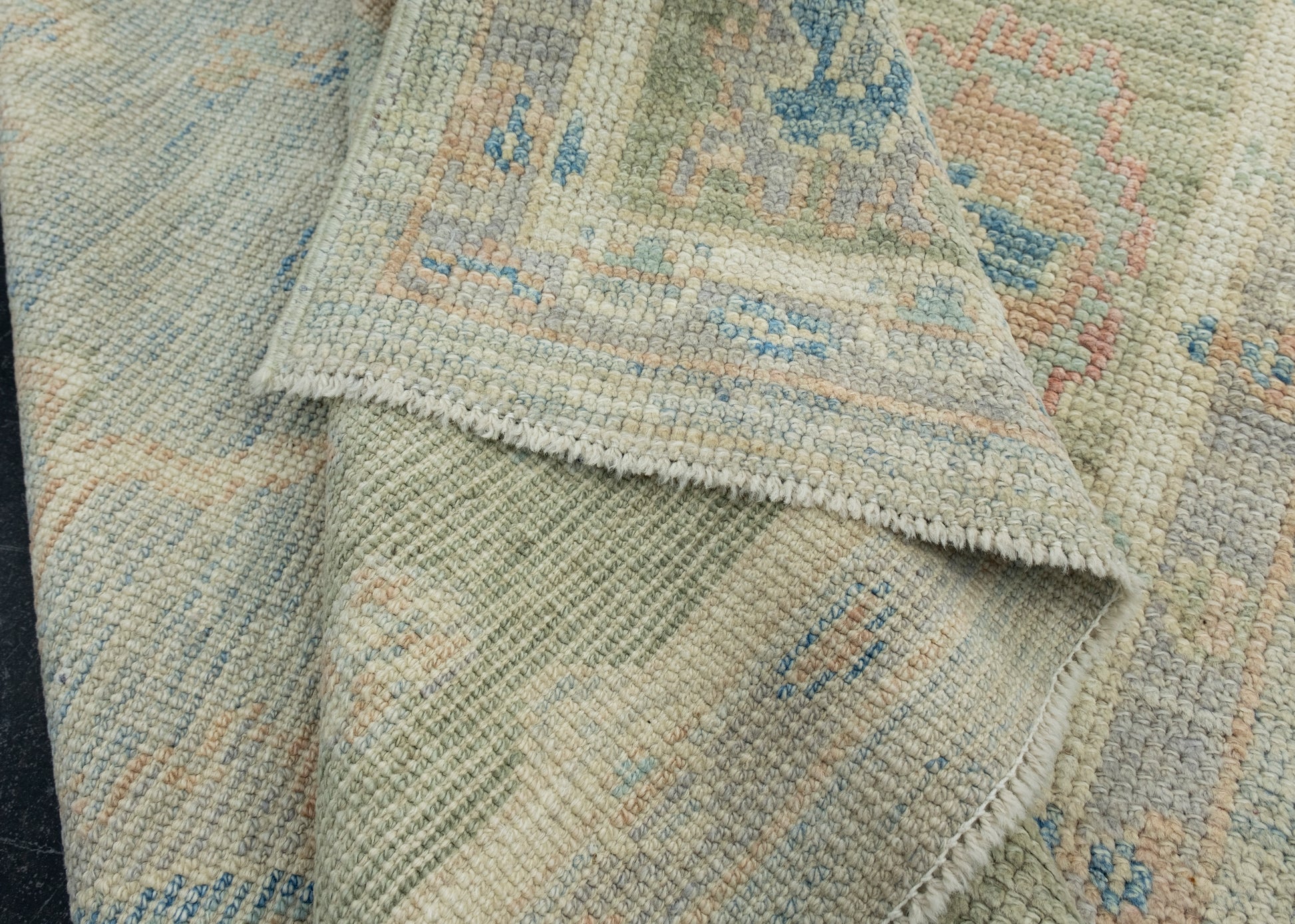 Turkish Oushak Rug 4' x 6' #17827