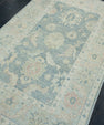 Turkish Oushak Rug 4'3" x 6'8" #17010