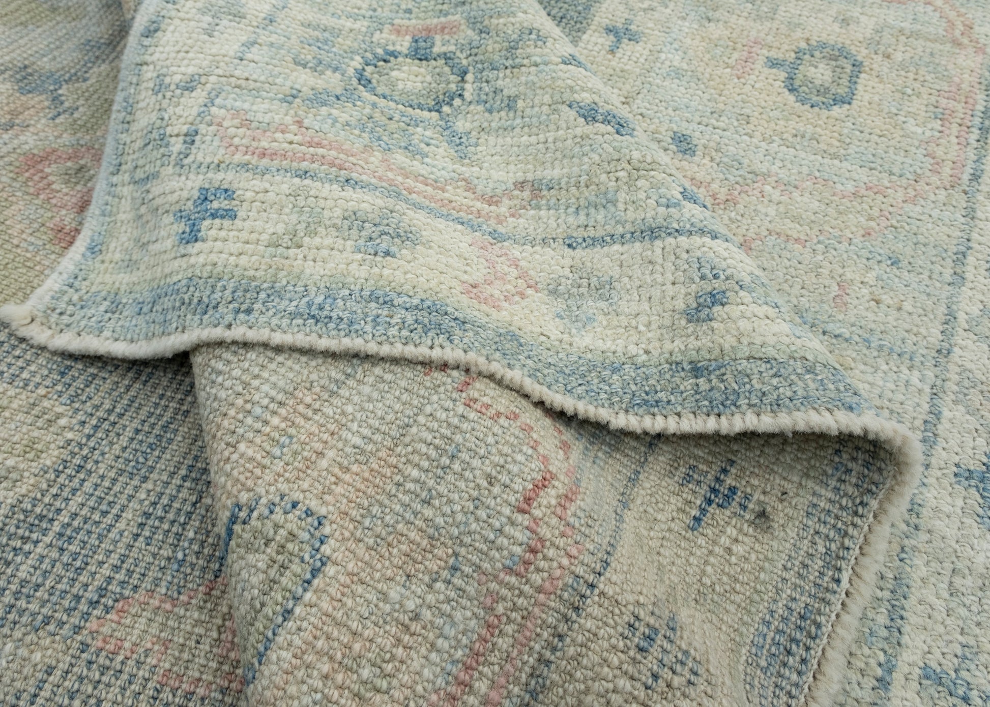 Turkish Oushak Rug 4'3" x 6'8" #17010