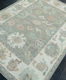 Turkish Oushak Rug 5'1" x 6'11" #17961