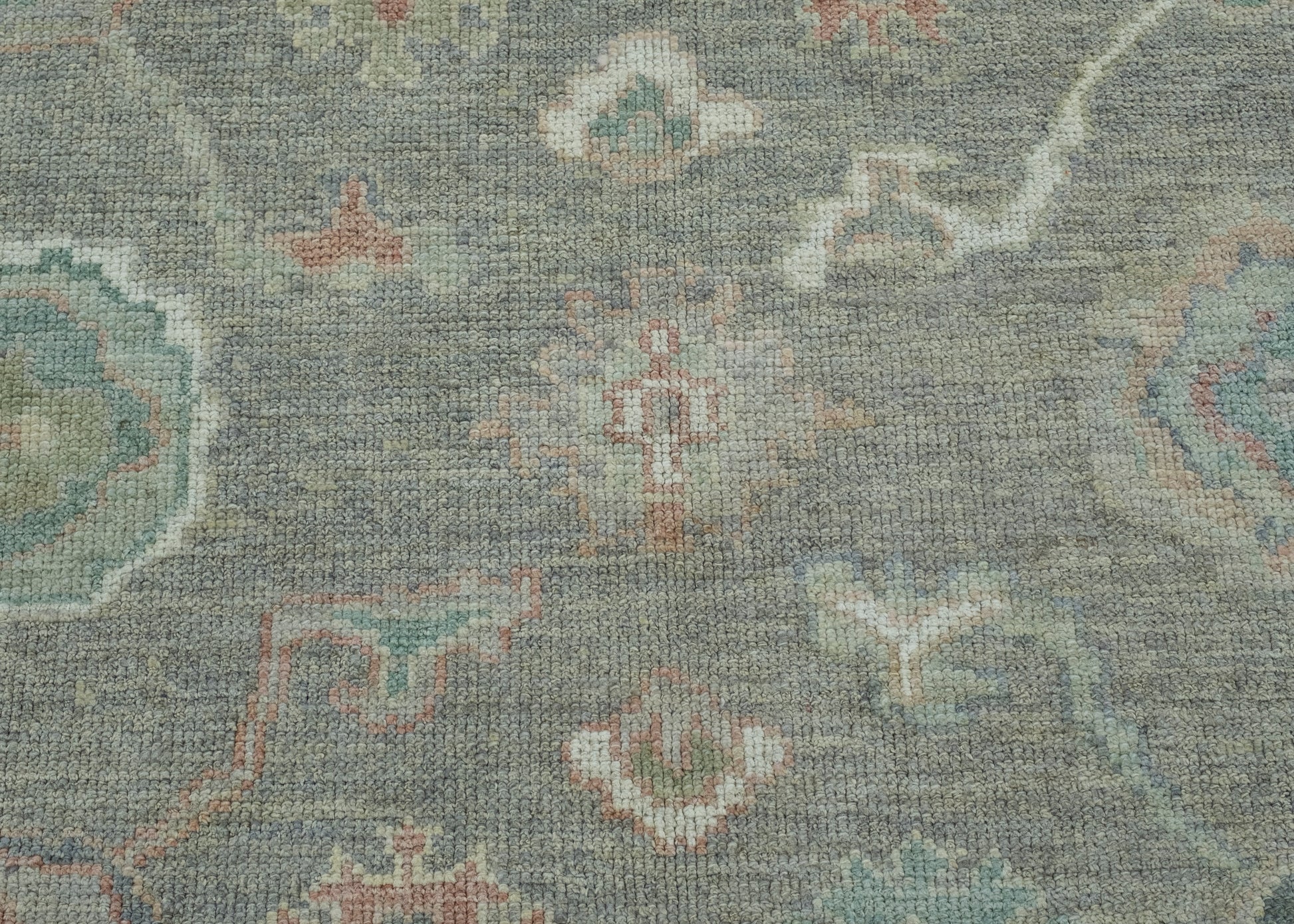 Turkish Oushak Rug 5'1" x 6'11" #17961