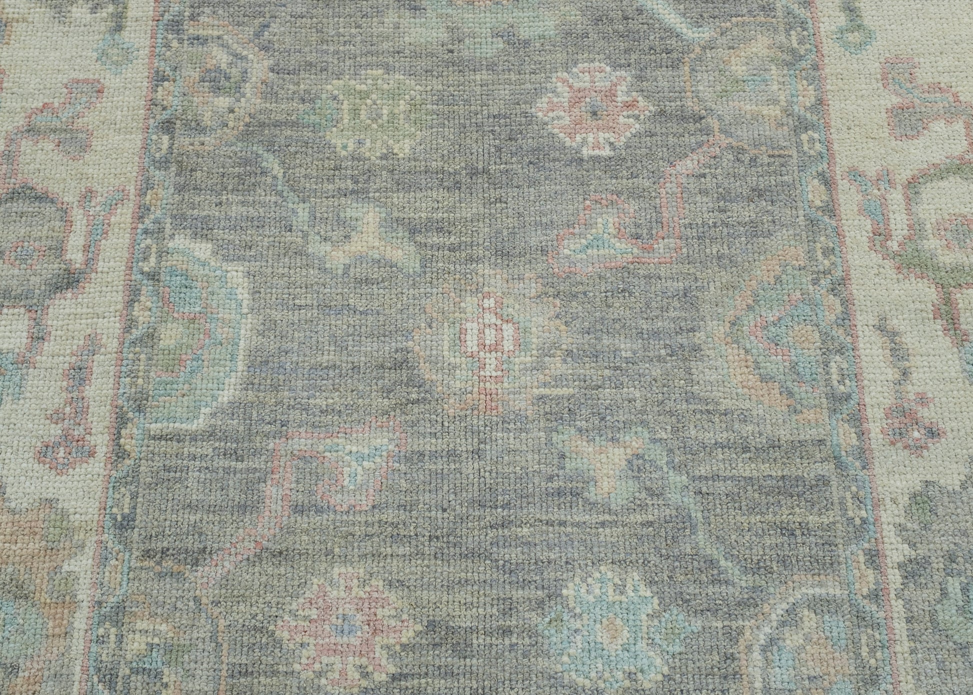 Turkish Oushak Rug 4' x 6' #17873