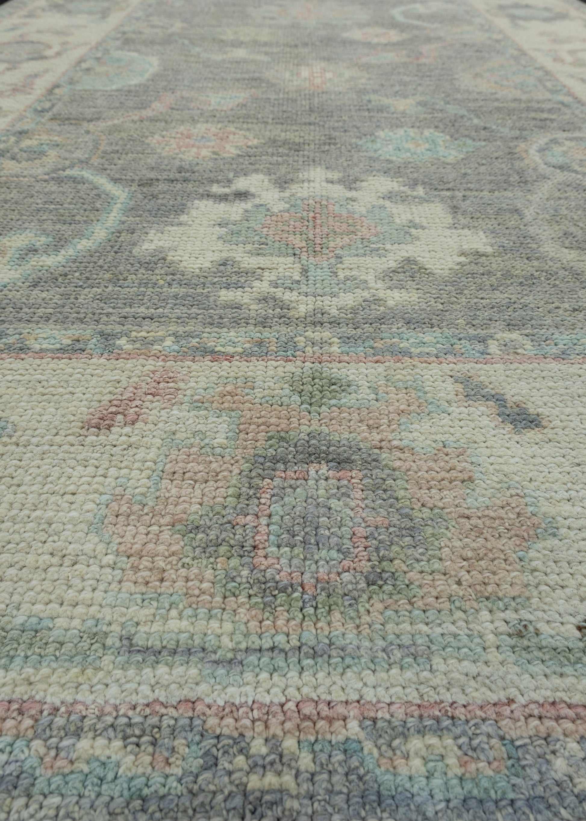 Turkish Oushak Rug 4' x 6' #17873