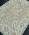 Turkish Oushak Rug 4' x 5'8" #17816