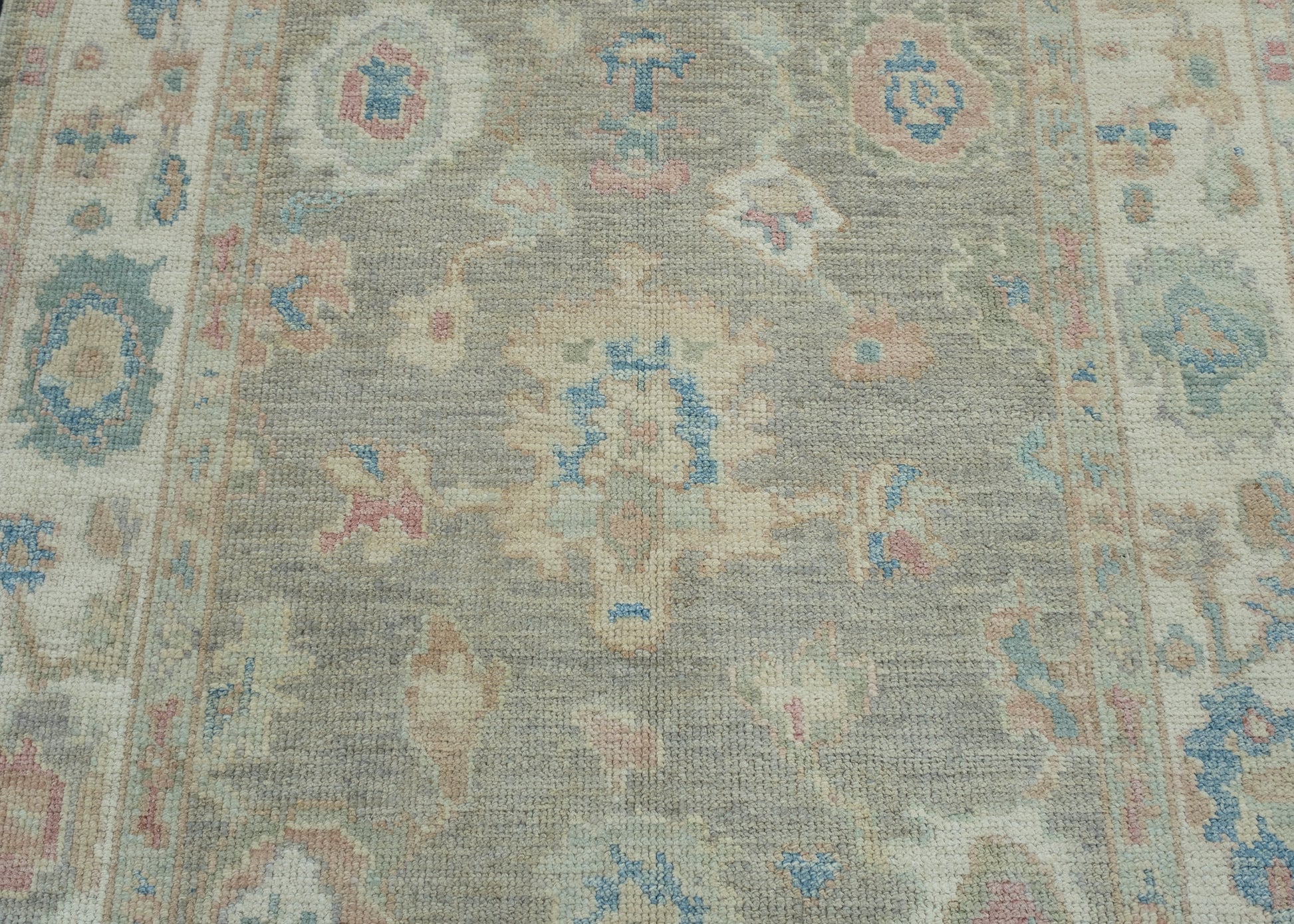 Turkish Oushak Rug 4' x 5'8" #17816