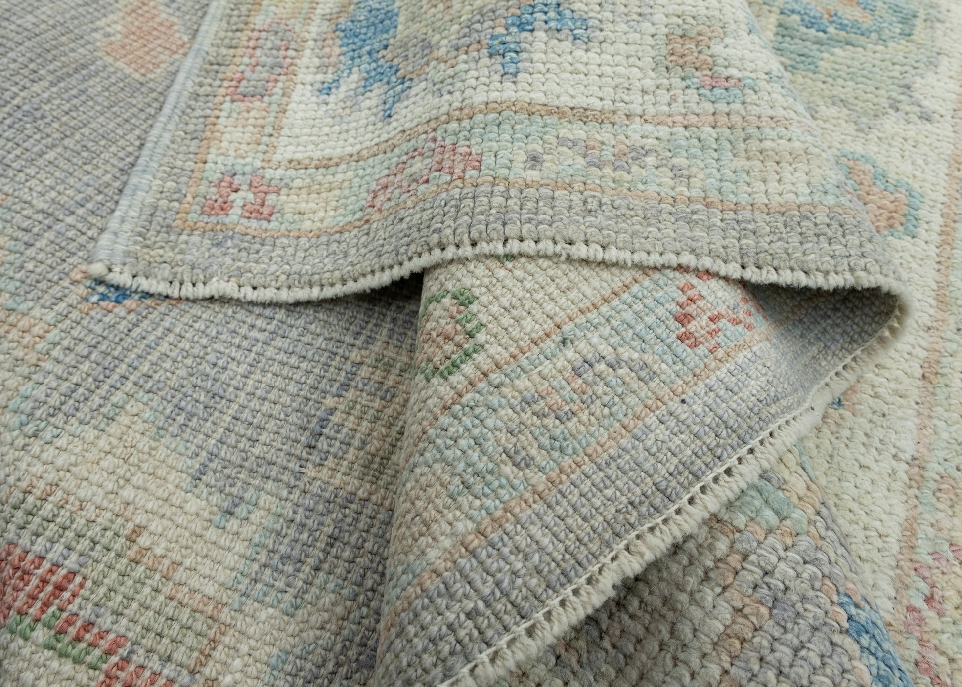 Turkish Oushak Rug 4' x 5'8" #17816