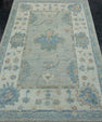 Turkish Oushak Rug 3'10" x 5'10" #17953