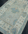 Turkish Oushak Rug 3'10" x 5'10" #17953