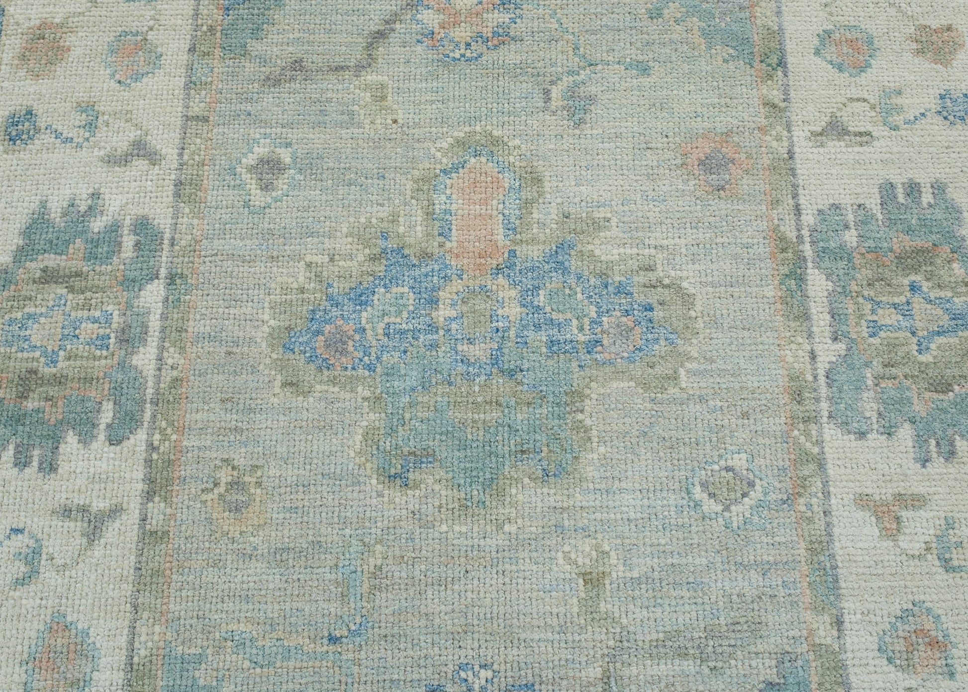 Turkish Oushak Rug 3'10" x 5'10" #17953