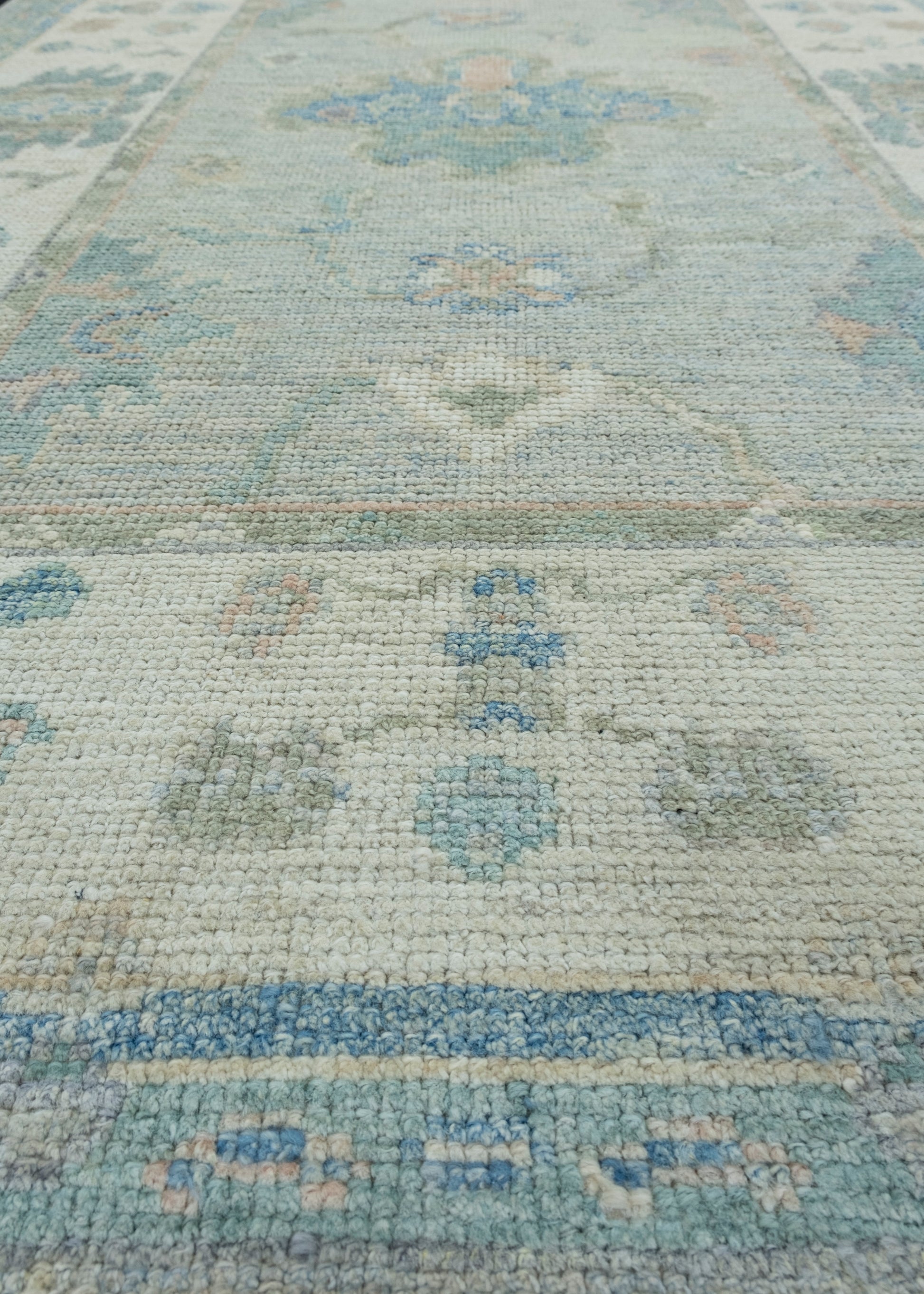 Turkish Oushak Rug 3'10" x 5'10" #17953