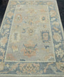Turkish Oushak Rug 3'11" x 5'9" #17218