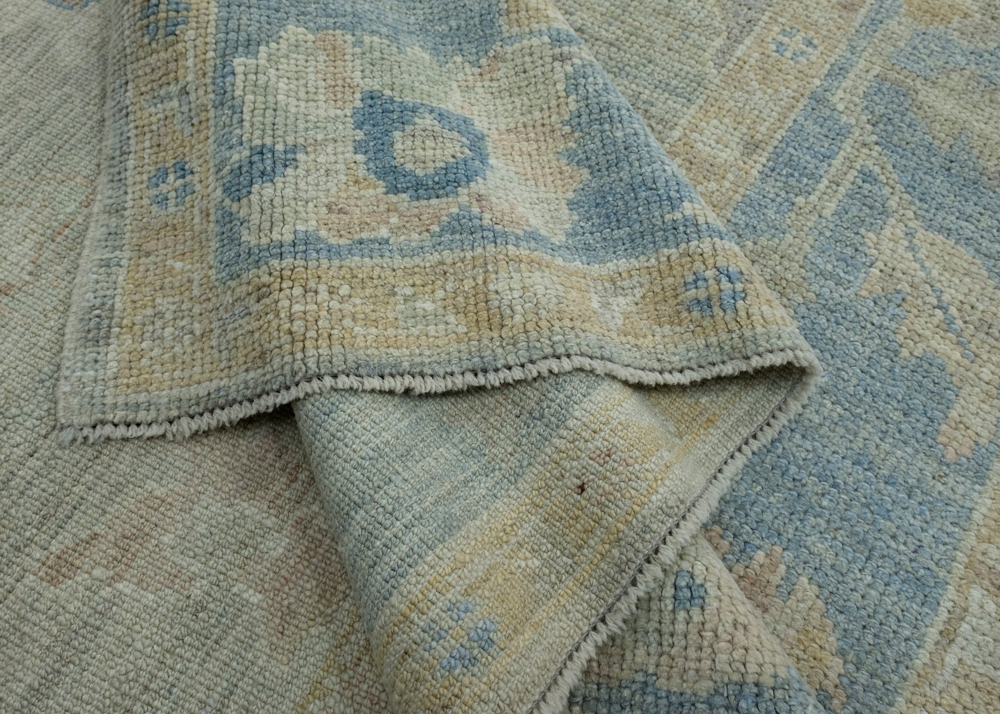 Turkish Oushak Rug 5'4" x 6'9" #17243