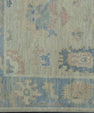 Turkish Oushak Rug 3'11" x 6'2" #17291