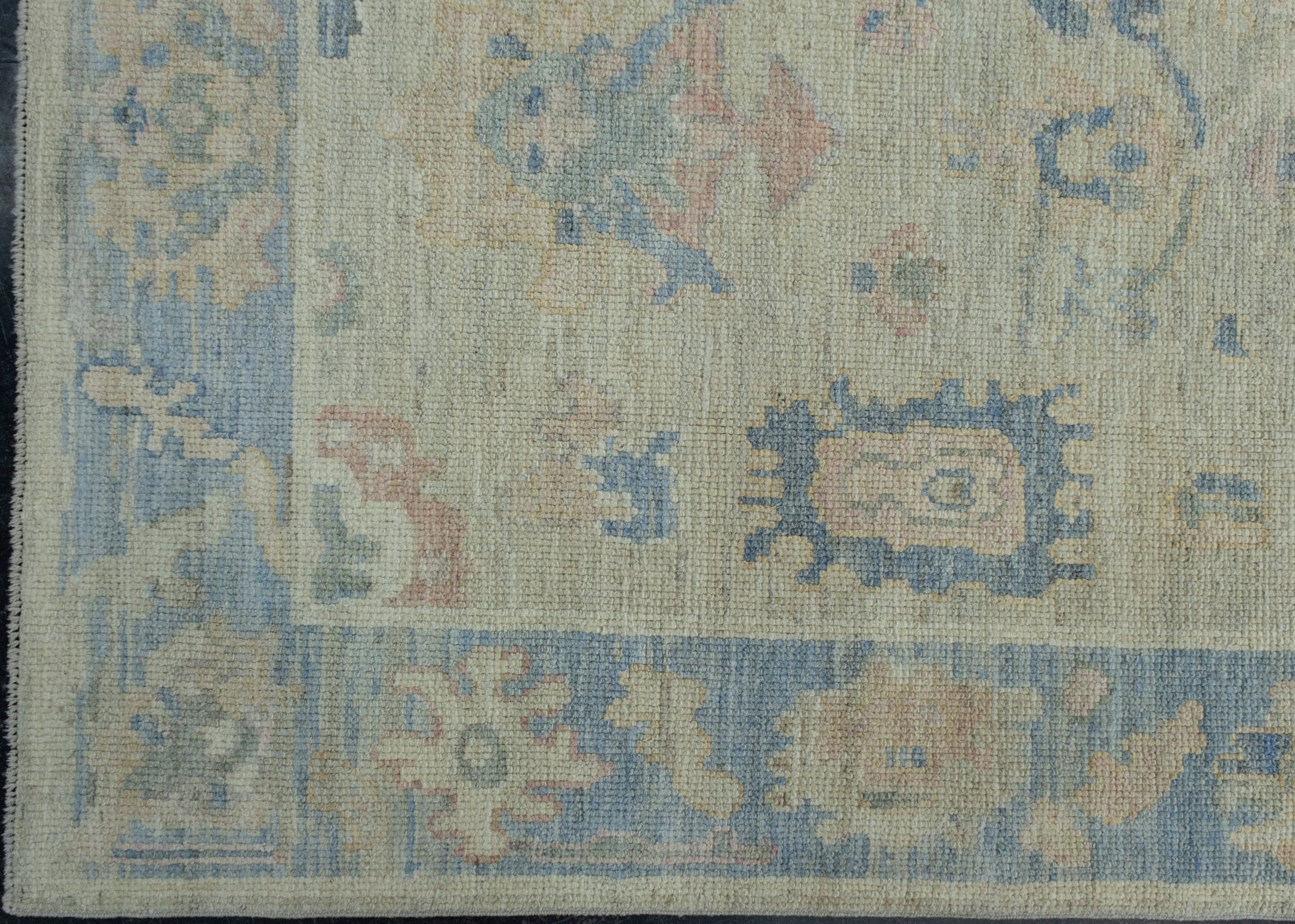Turkish Oushak Rug 3'11" x 6'2" #17291