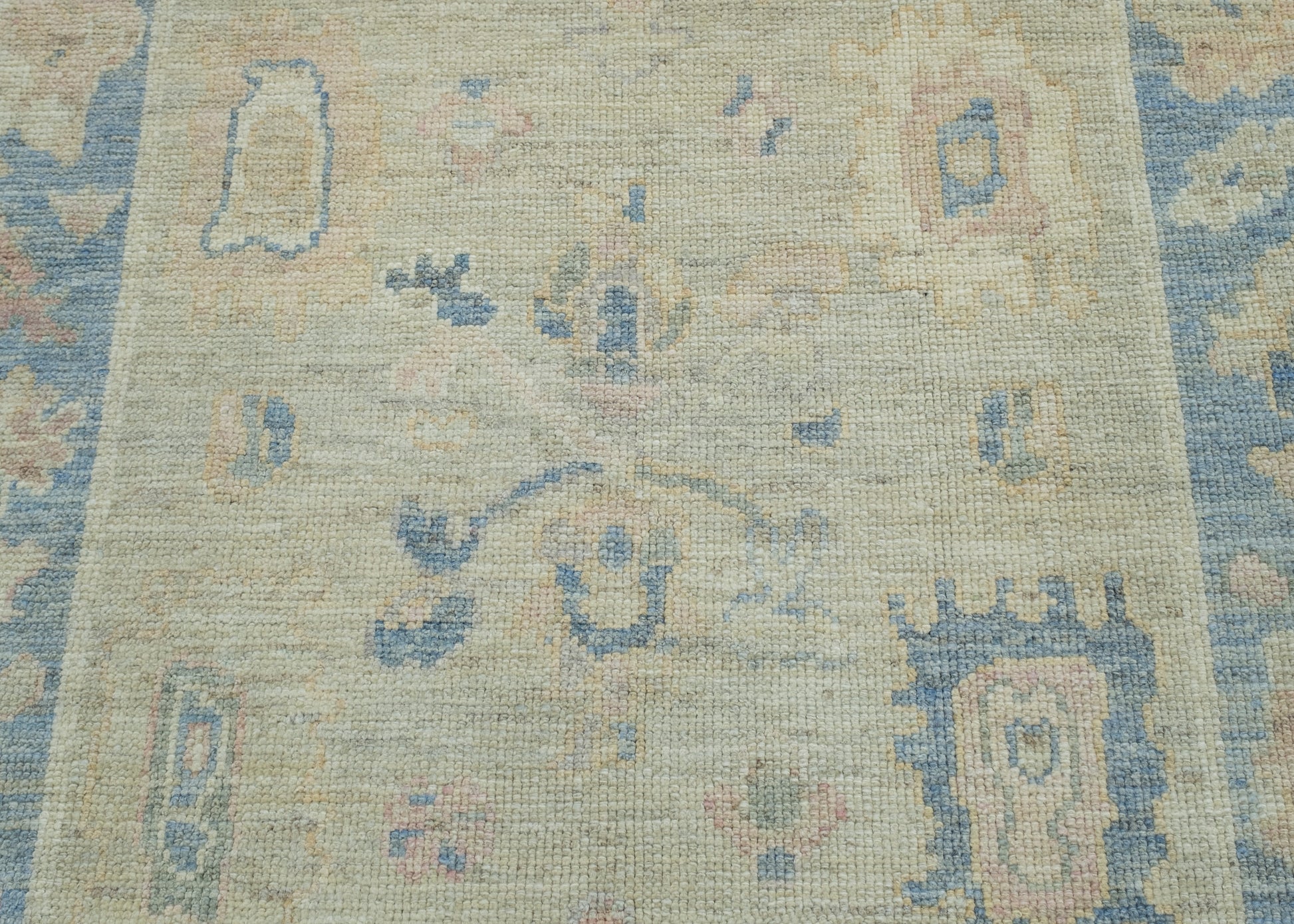 Turkish Oushak Rug 3'11" x 6'2" #17291