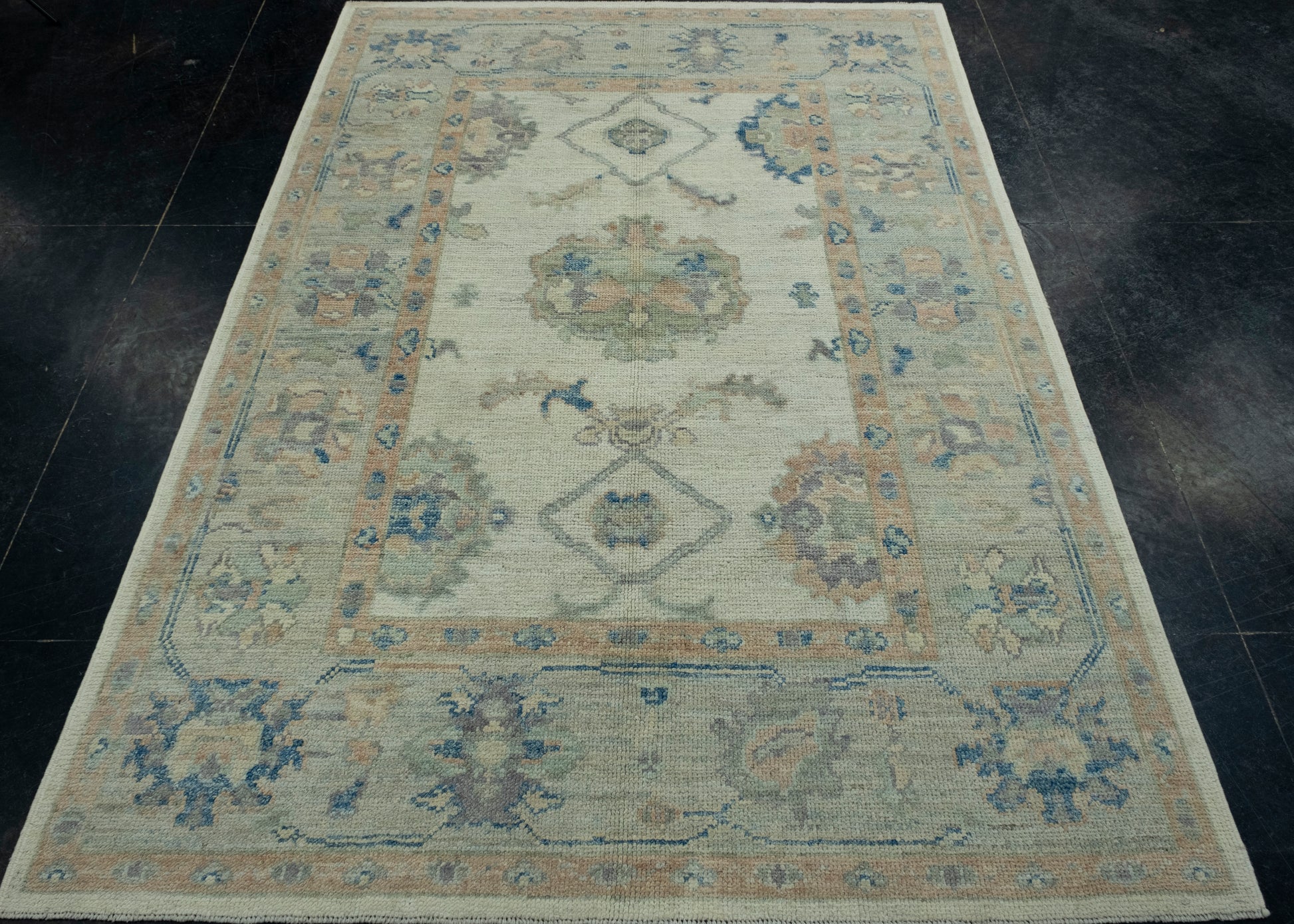 Turkish Oushak Rug 5' x 7'1" #17751