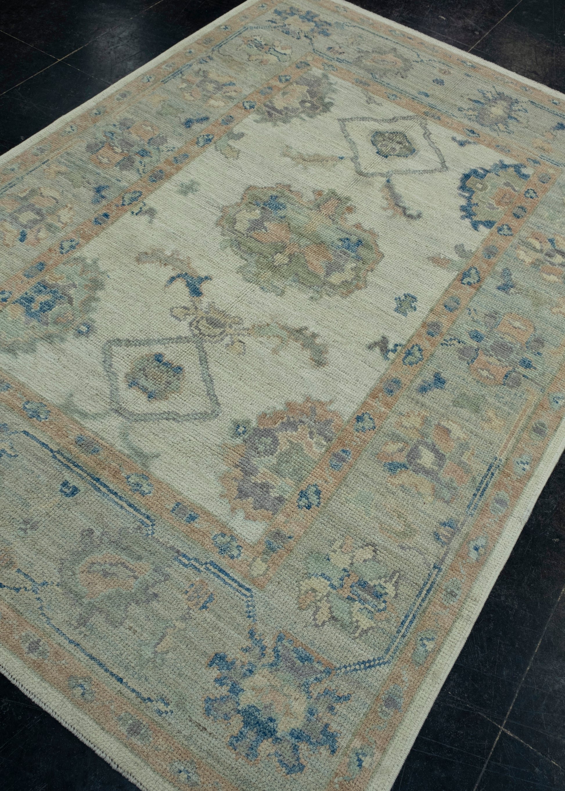 Turkish Oushak Rug 5' x 7'1" #17751