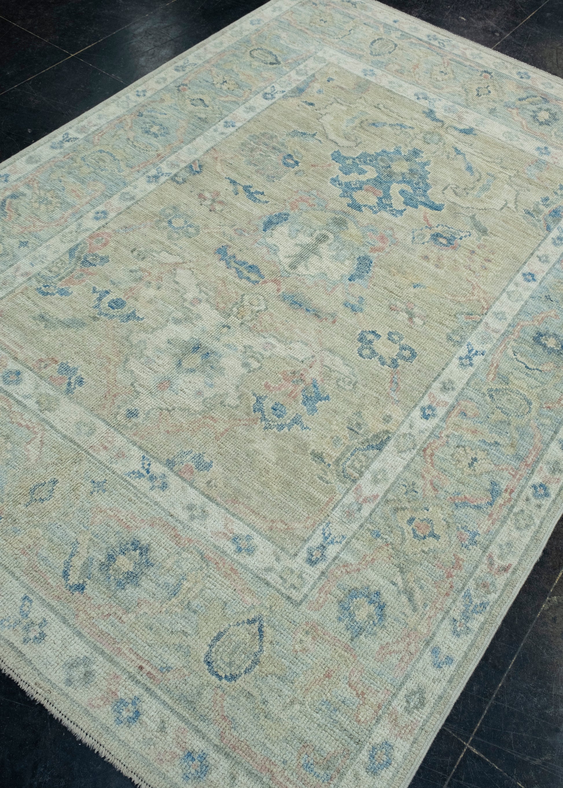 Turkish Oushak Rug 5' x 7'1" #17851