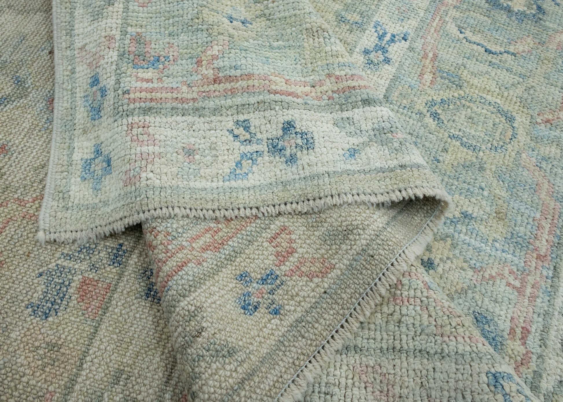 Turkish Oushak Rug 5' x 7'1" #17851