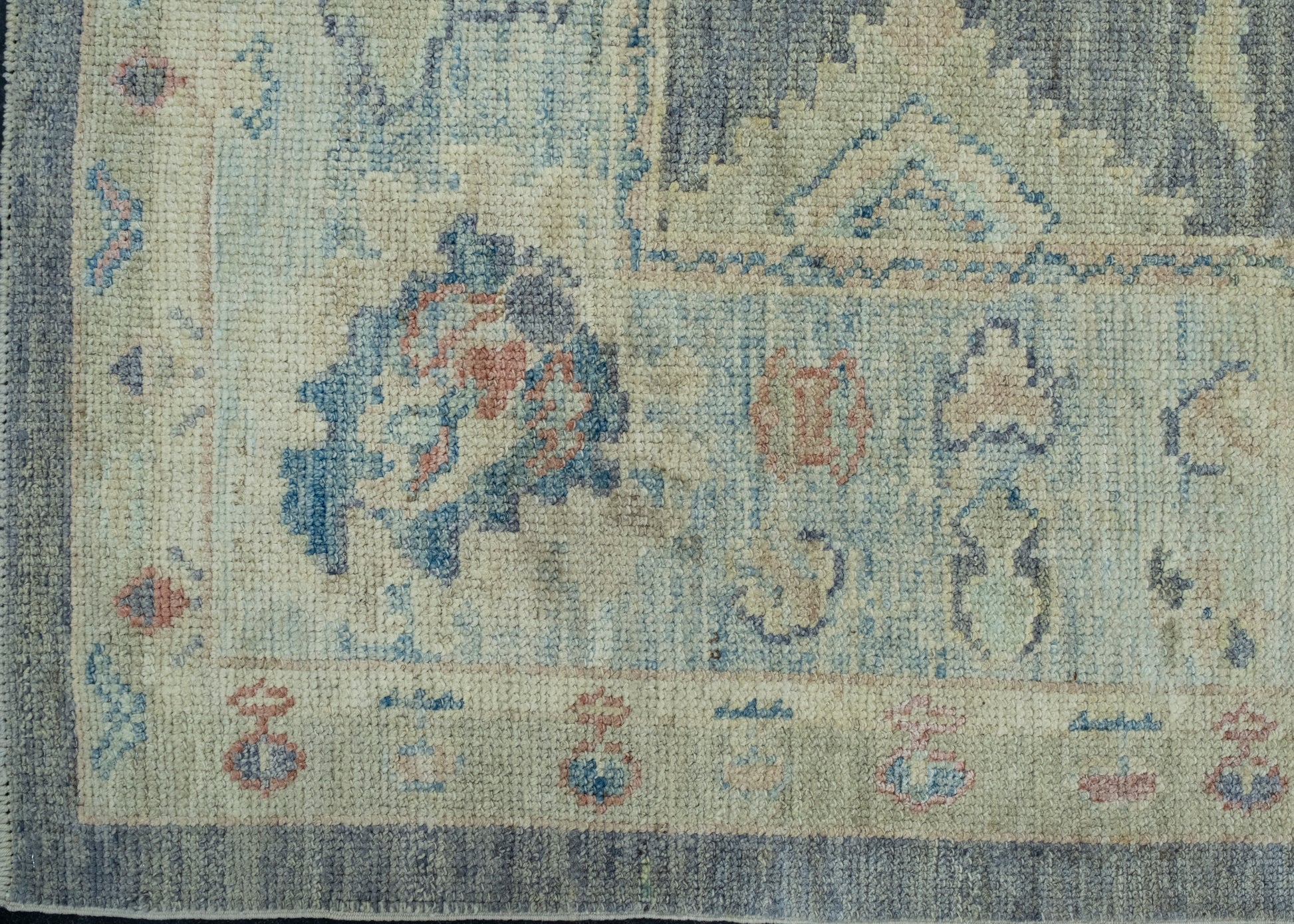 Turkish Oushak Rug 5'3" x 6'11" #17870