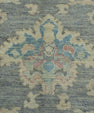 Turkish Oushak Rug 5'3" x 6'11" #17870
