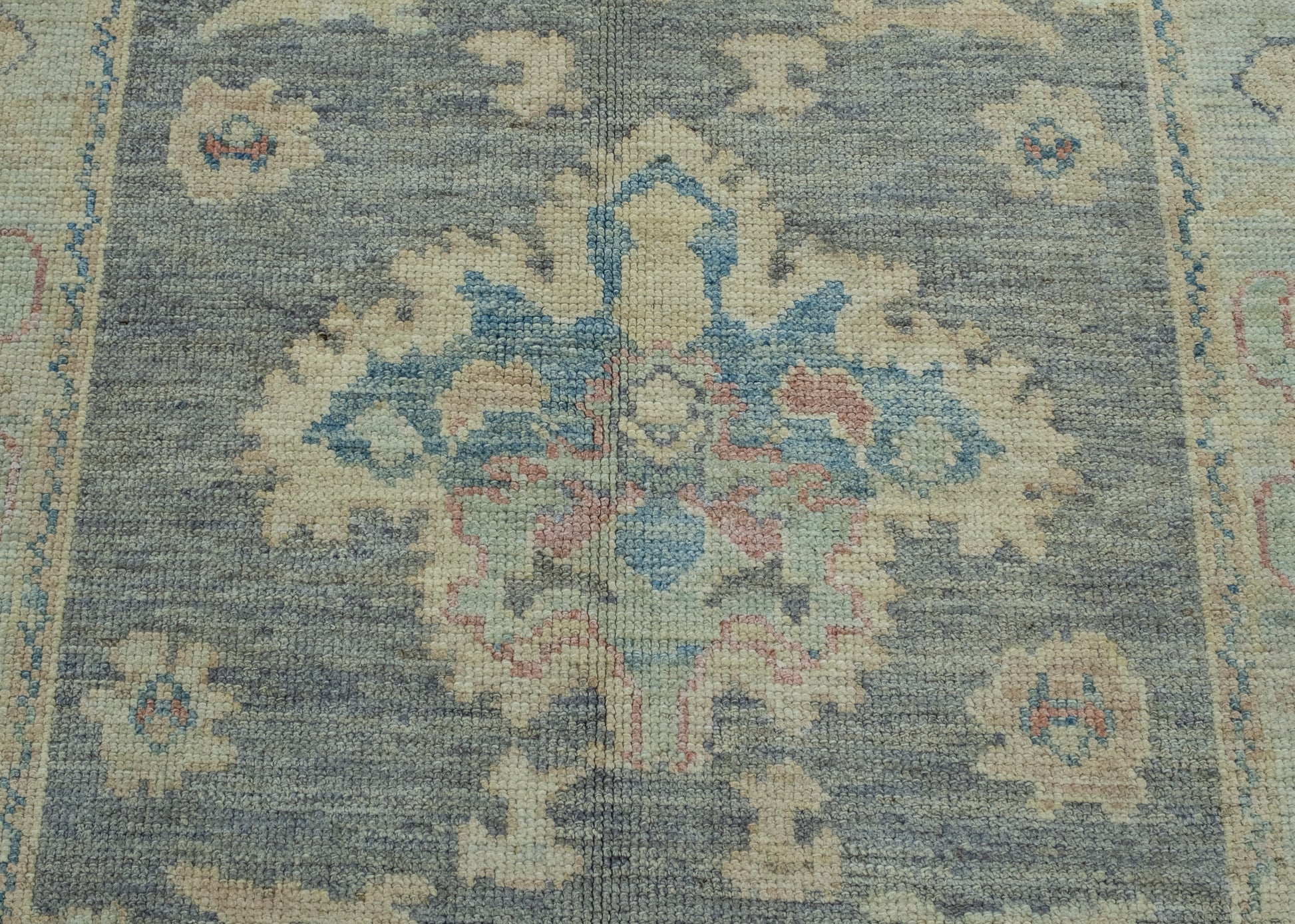 Turkish Oushak Rug 5'3" x 6'11" #17870