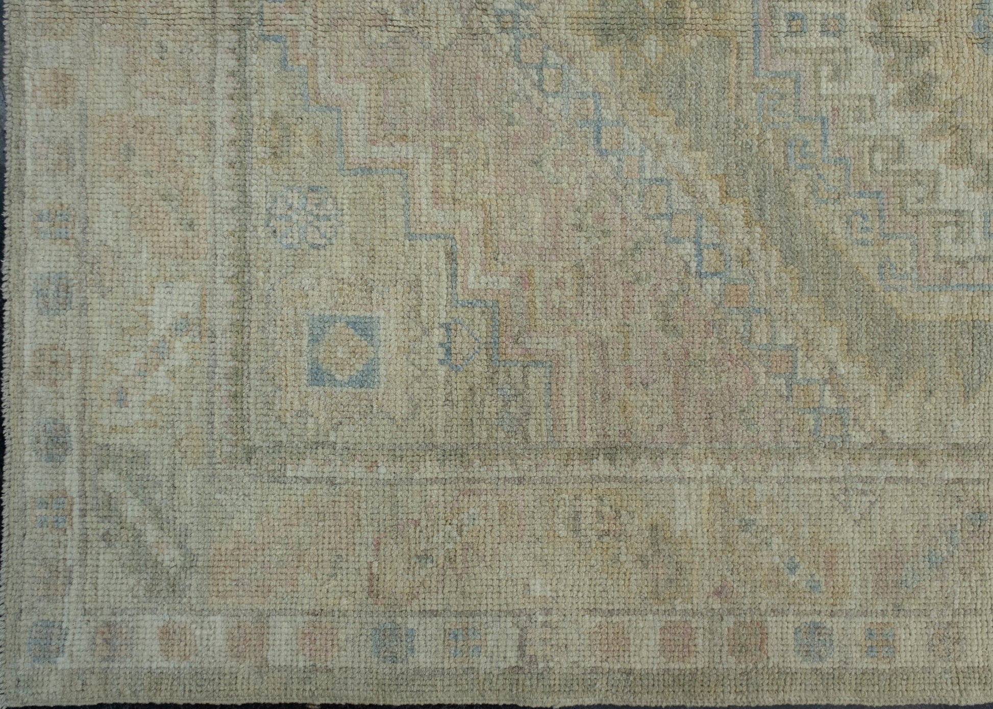 Turkish Oushak Rug 4' x 5'10" #17542