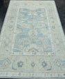 Turkish Oushak Rug 4' x 6'5" #17829