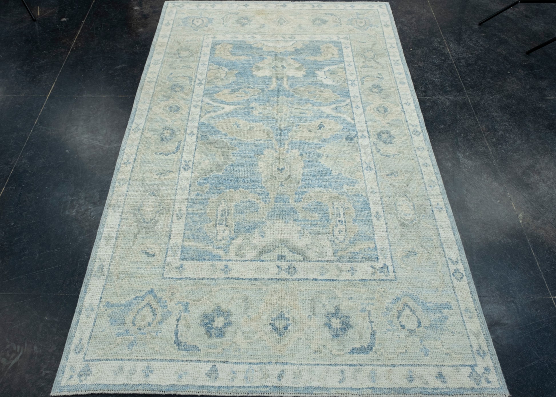 Turkish Oushak Rug 4' x 6'5" #17829