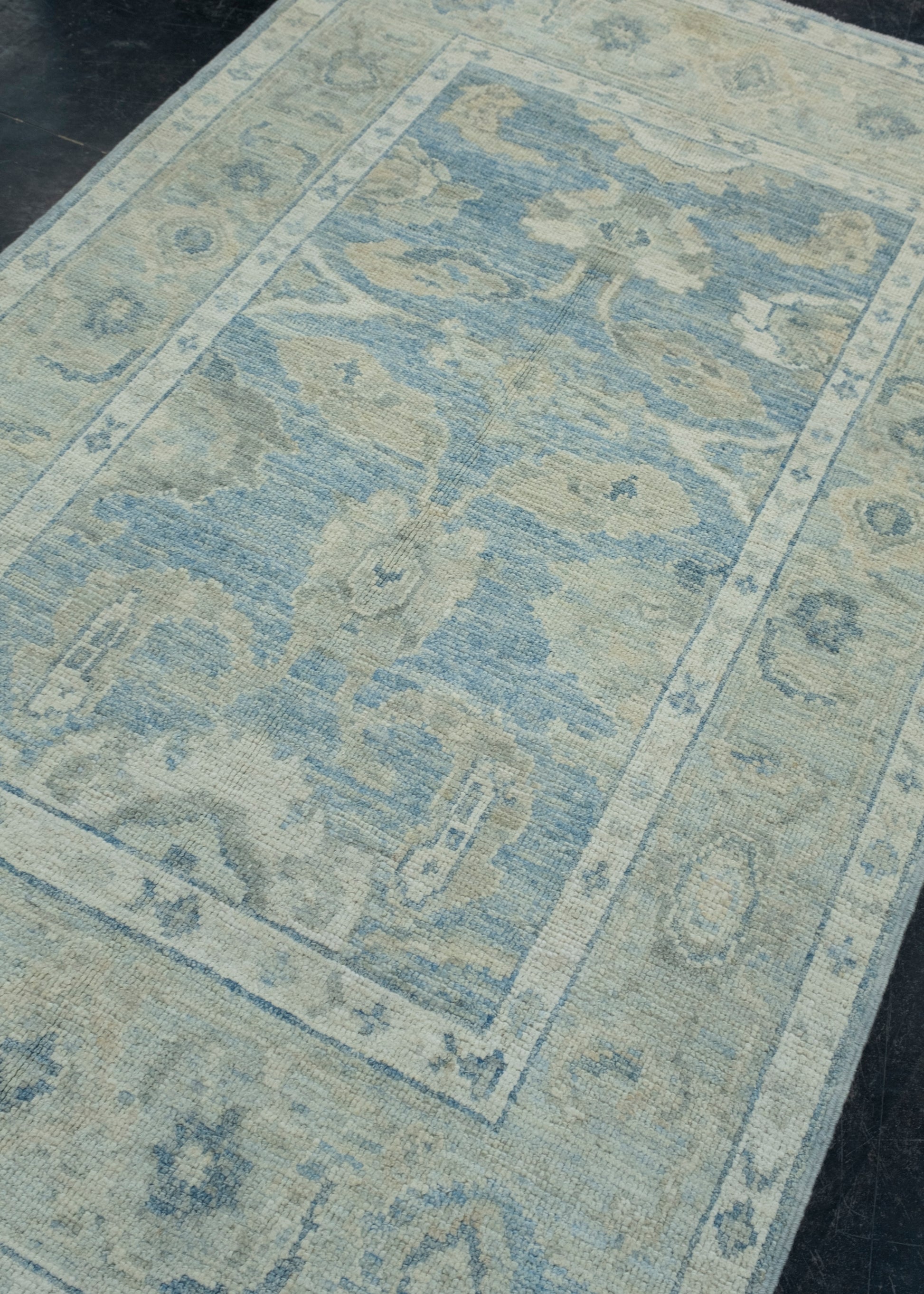 Turkish Oushak Rug 4' x 6'5" #17829