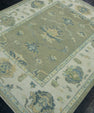 Turkish Oushak Rug 5'2" x 6'3" #17585