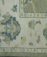 Turkish Oushak Rug 5'2" x 6'3" #17585
