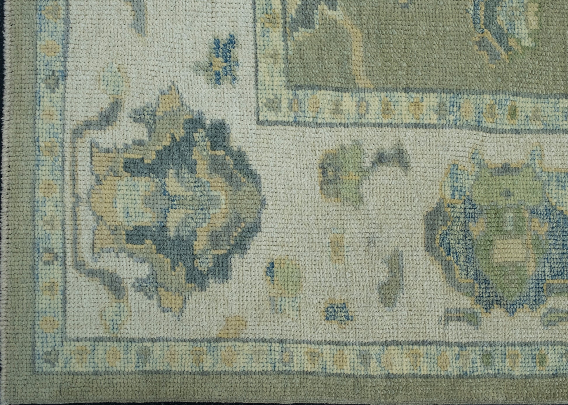 Turkish Oushak Rug 5'2" x 6'3" #17585