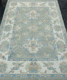Turkish Oushak Rug 4' x 5'11" #17843