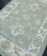 Turkish Oushak Rug 4' x 5'11" #17843