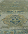 Turkish Oushak Rug 5'2" x 6'3" #17585