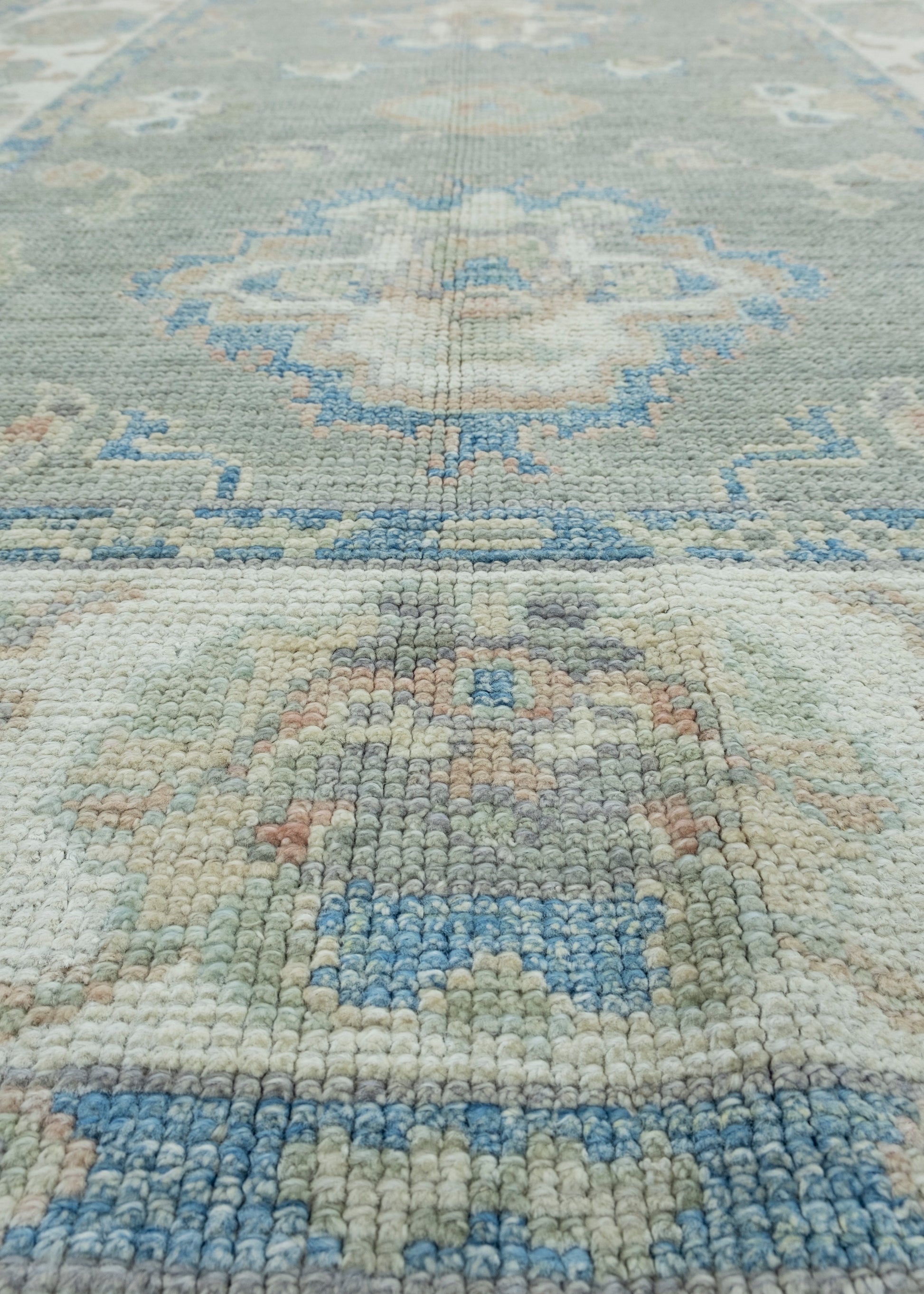 Turkish Oushak Rug 4' x 5'11" #17843