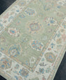 Turkish Oushak Rug 4' x 5'10" #17892