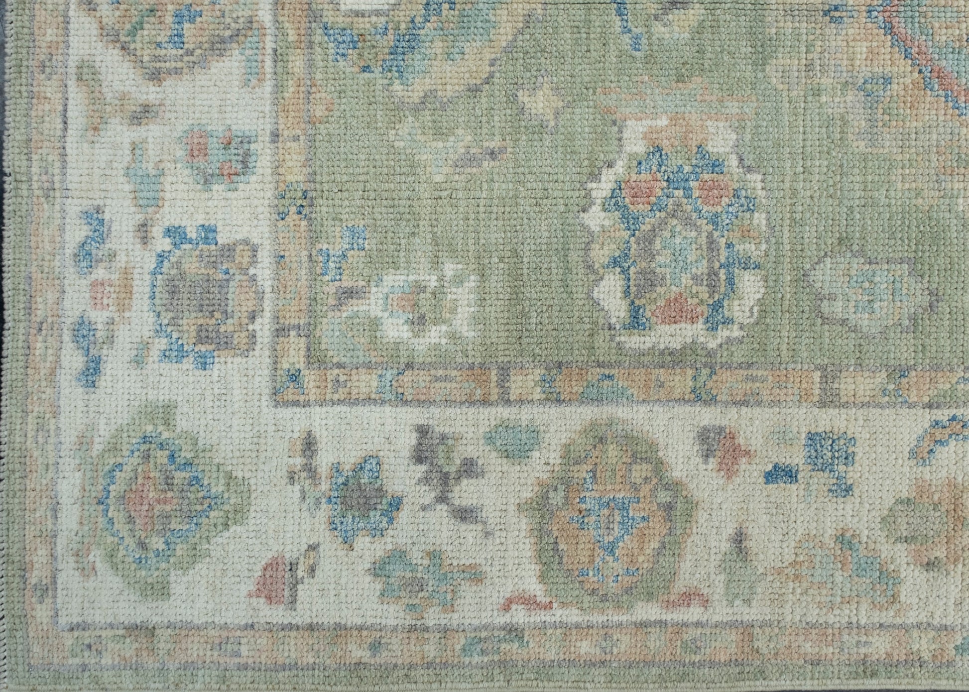 Turkish Oushak Rug 4' x 5'10" #17892