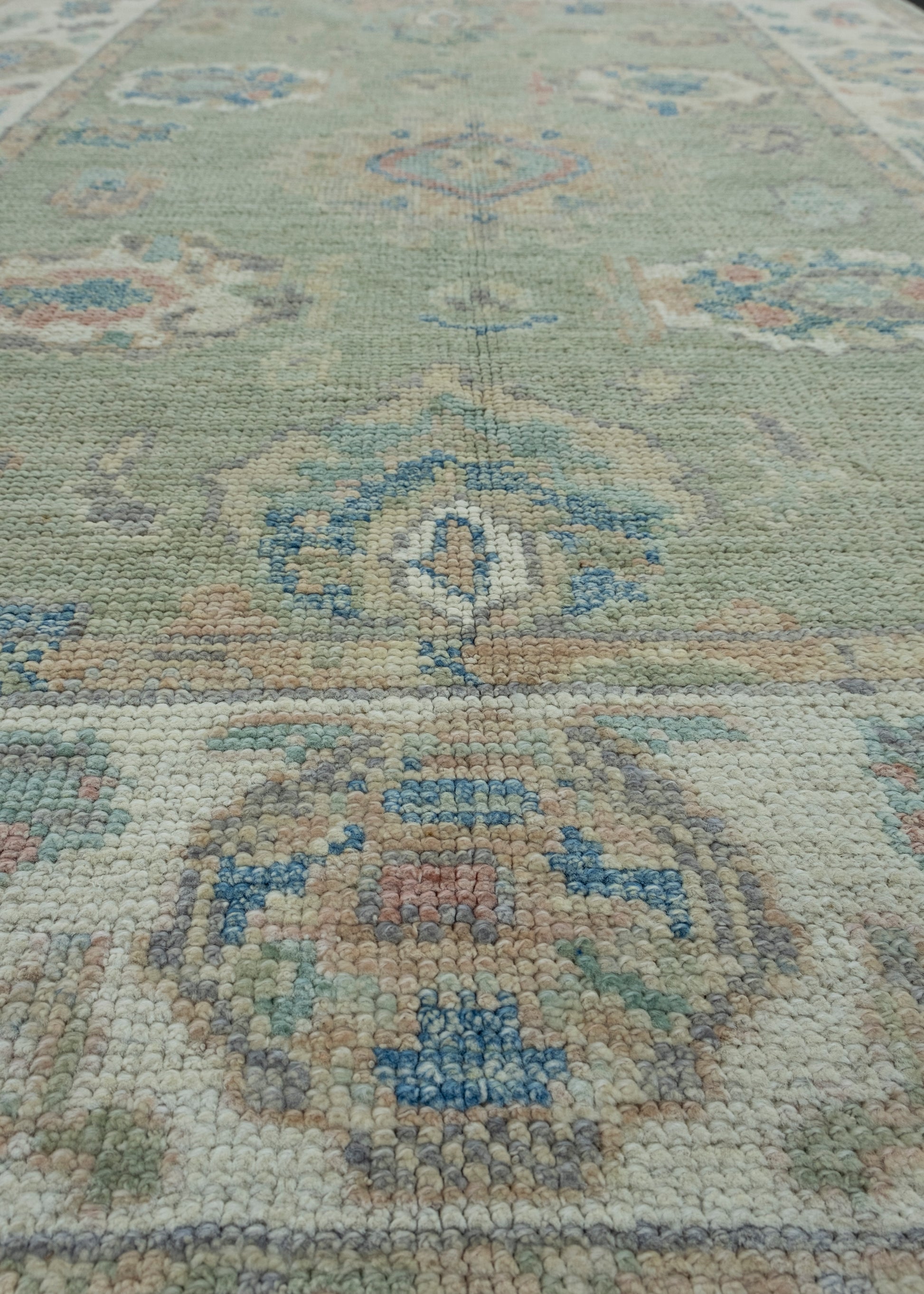 Turkish Oushak Rug 4' x 5'10" #17892