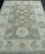 Turkish Oushak Rug 5'2" x 7' #17946