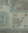Turkish Oushak Rug 5'2" x 7' #17946