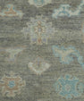 Turkish Oushak Rug 5'2" x 7' #17946