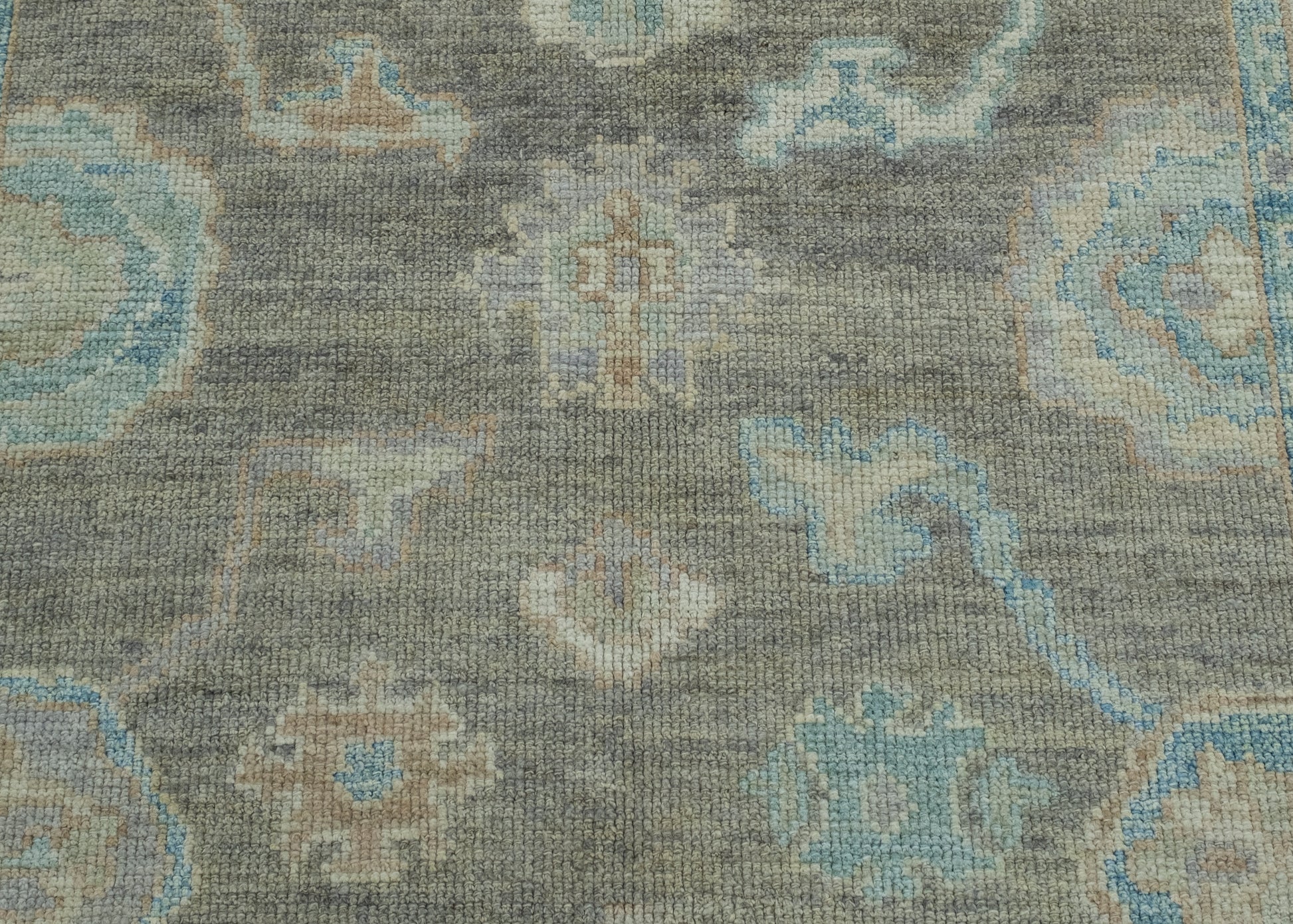 Turkish Oushak Rug 5'2" x 7' #17946